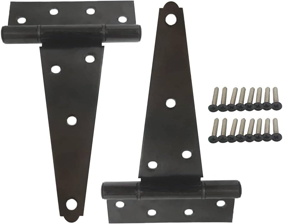 Durable Steel Hinge for Doors 6 x 25mm 2 Pack