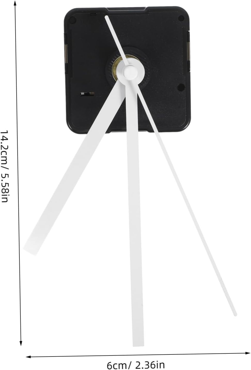 Silent quartz wall clock movement part