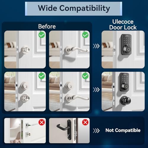 Secure Front Door Lock System with Keypad Fingerprint