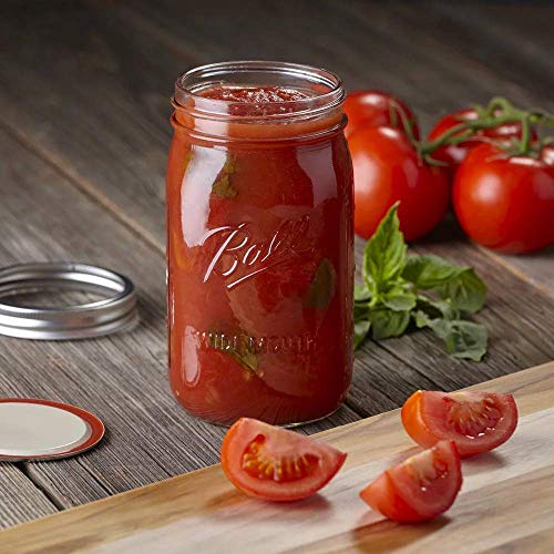 Ball Wide Mouth Quart Mason Jars 32-Ounces 2 Jars