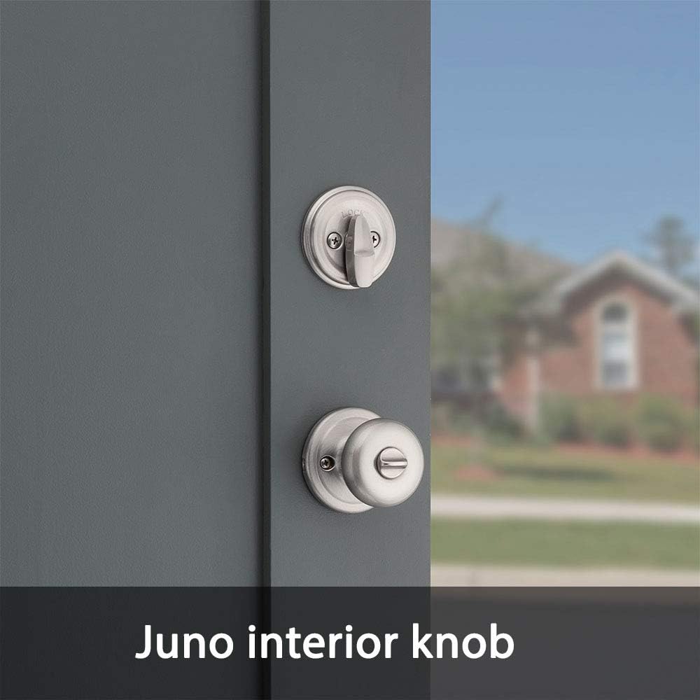 Kwikset Front Door Handle Set with SmartKey Deadbolt Set