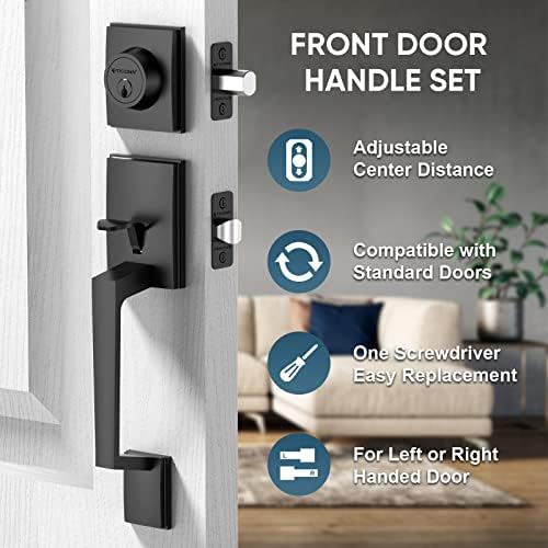Elegance Front Door Handle Set