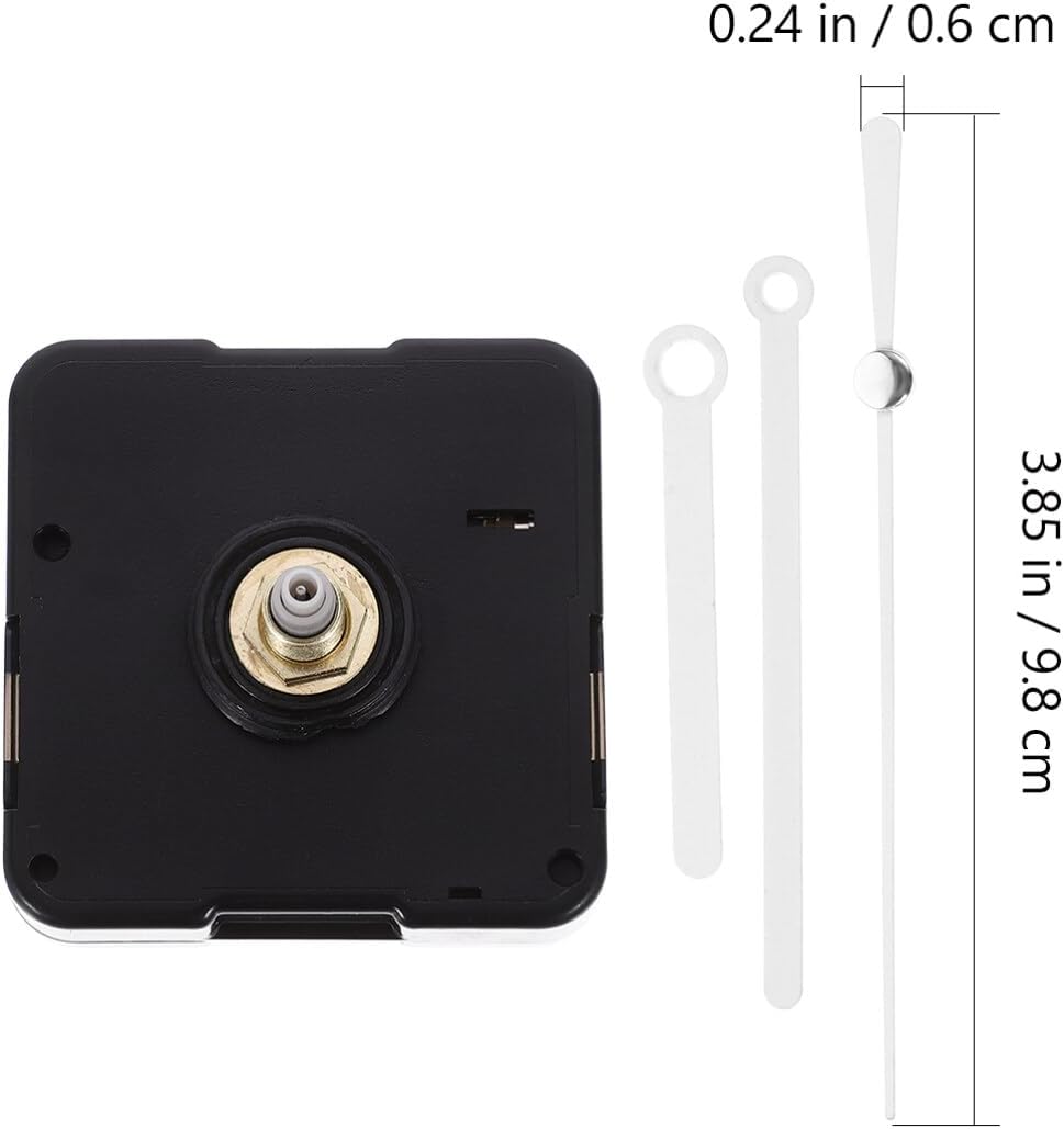 Sturdy Plastic Clock Movement Replacement for Wall Clocks