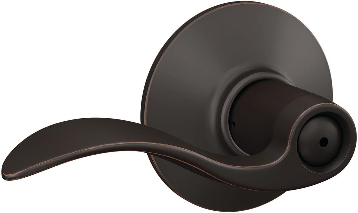 Schlag F40 ACC 716 Privacy Door Lever Aged Bronze