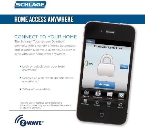 Schlage FE599NX Door Keypad Lever Satin Nickel