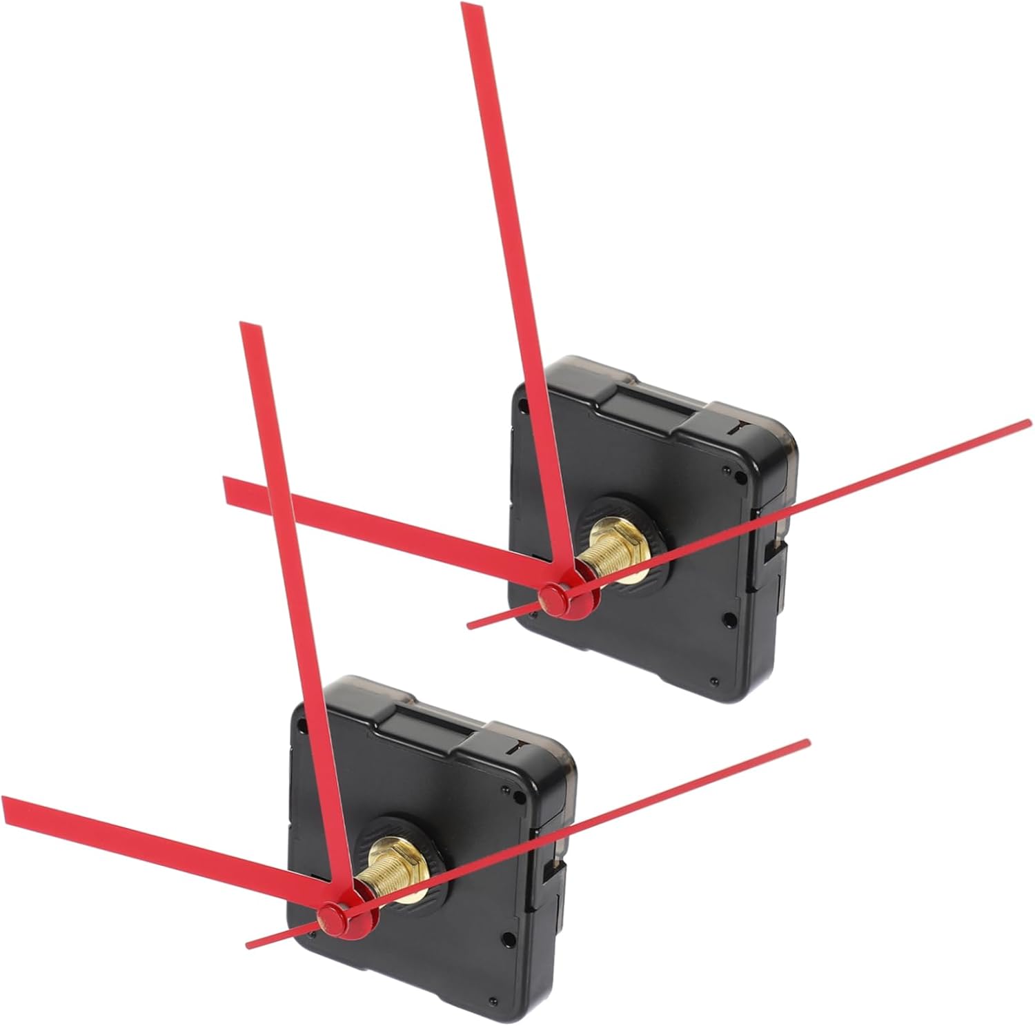 High-Quality Red Extended Screw Mute Clock Mechanism for Clock Hands Replacement