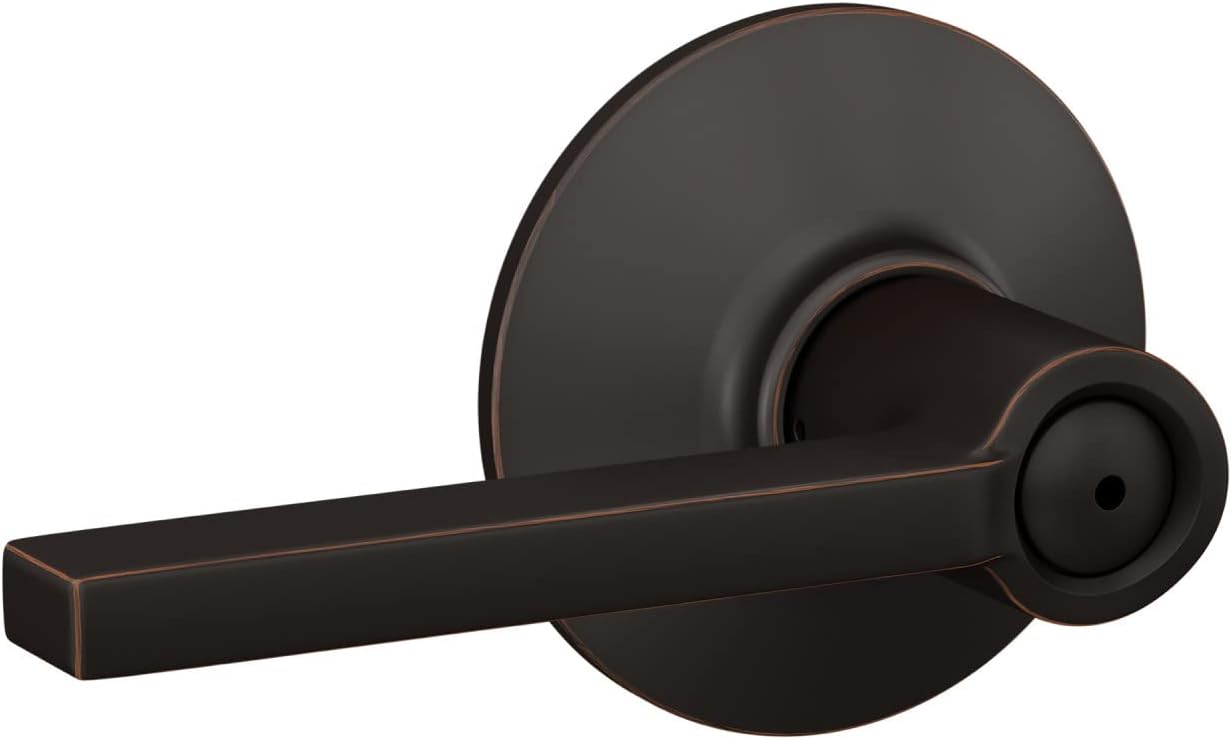 Schlage F40LAT Door Lever for Home Security