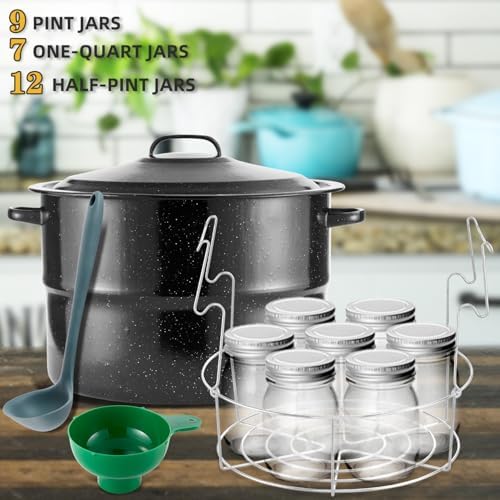 JY COOKMENT Canning Pot Set 215 Quart Preserving Made Easy