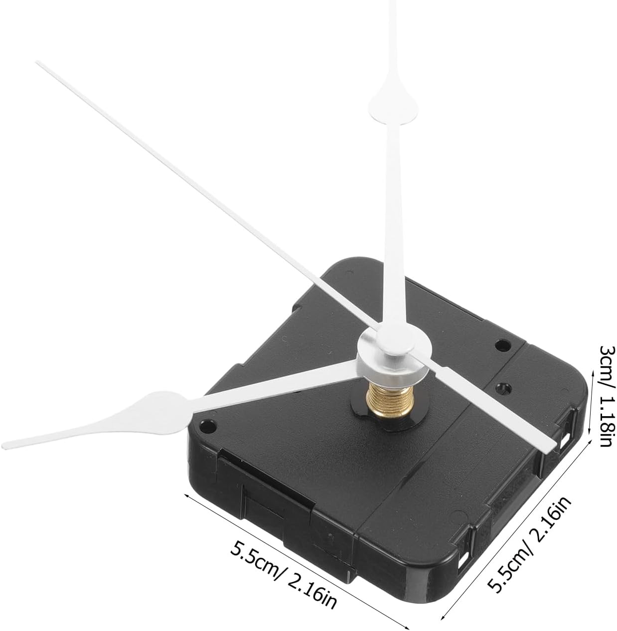 Long-Lasting Quiet Clock Movement Easy to Install for wall clocks
