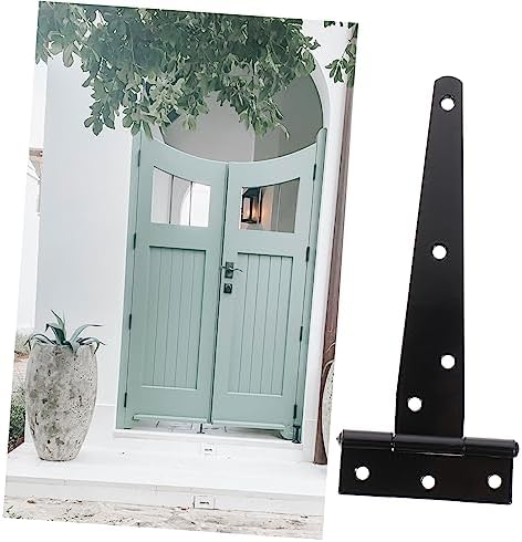Two-Piece Heavy Duty Gate Hinges with Bi-Shape Design