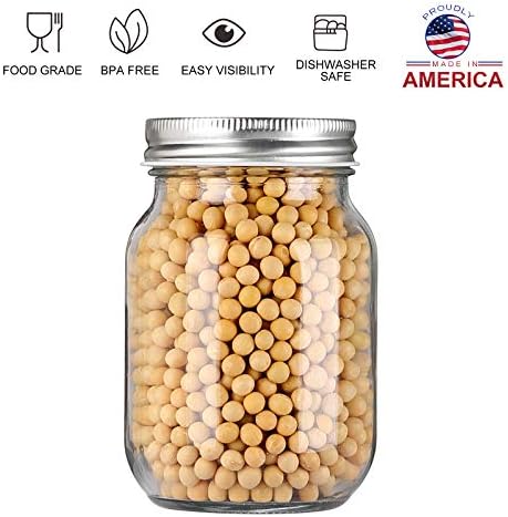 Durable Mason 16oz Jars