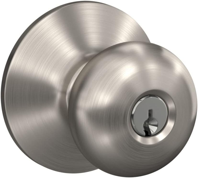Simple Activation Keyed Entry Door Knob