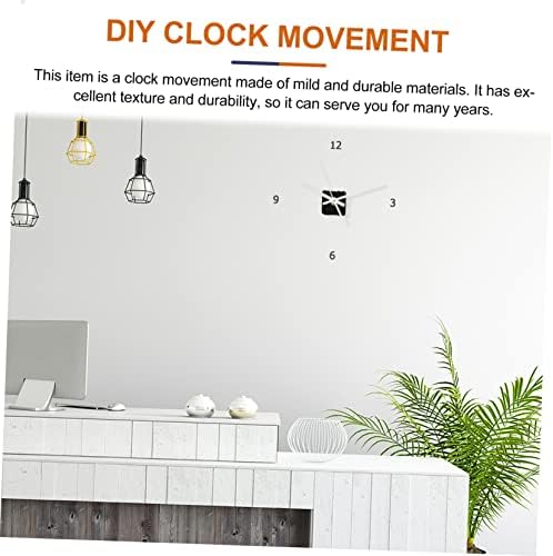 Batteries Easy DIY Noiseless Clock shaft 2 Piece
