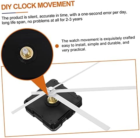 Batteries Easy DIY Noiseless Clock shaft 2 Piece