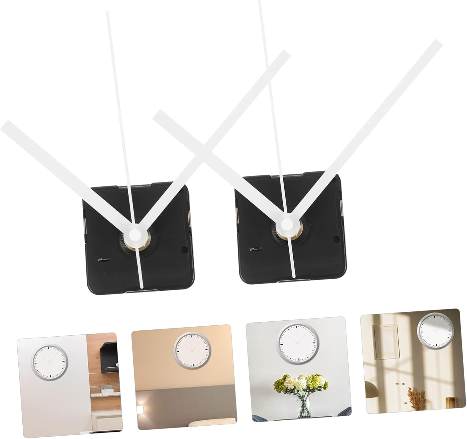 Premium Plastic Clock Movement Kit for DIY Clock Repair and Replacement