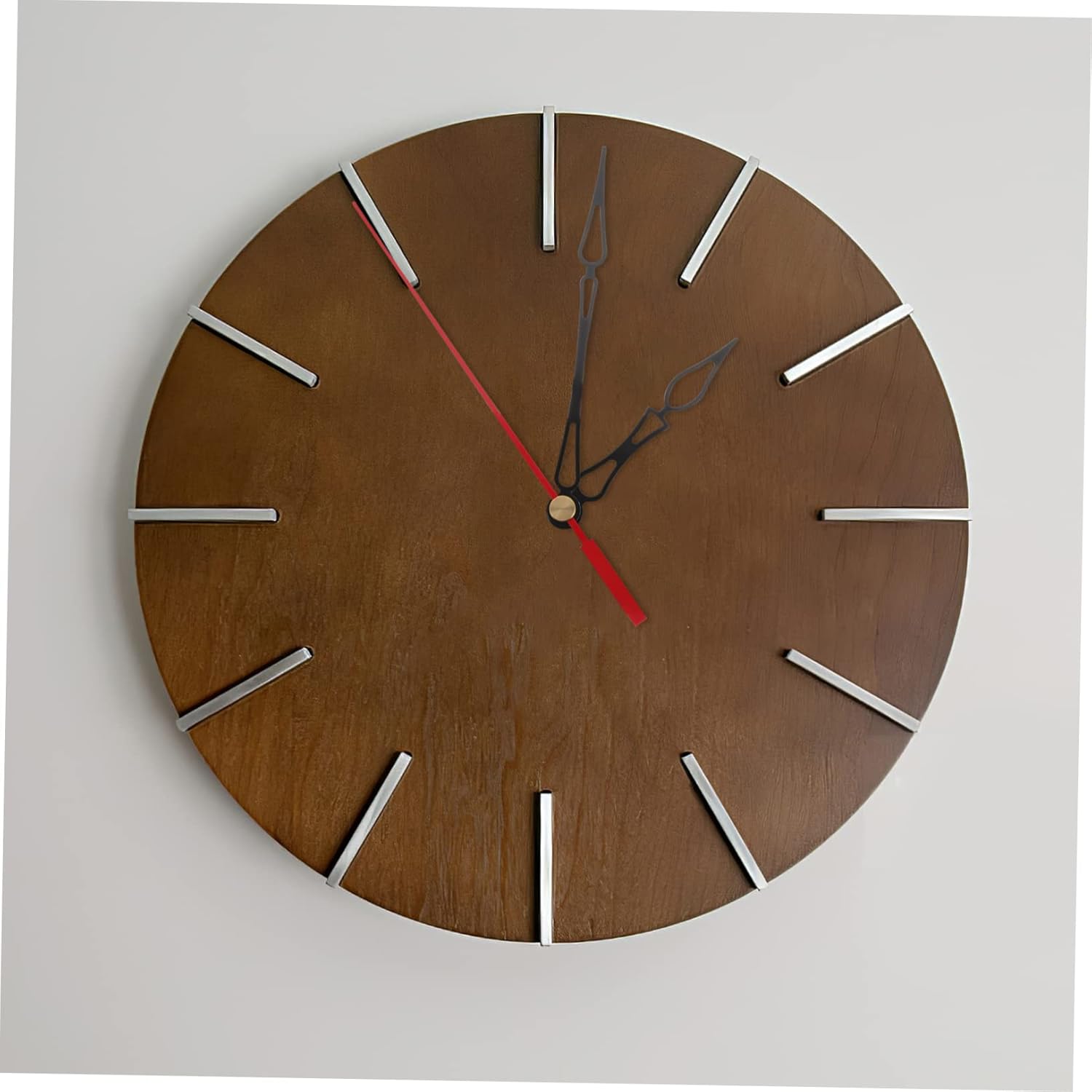 Quick-Ship Red Plastic Plastic Clock Movement Kit for Wall Clocks