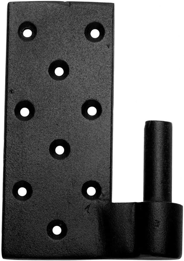 Sturdy Black Pintle Hinges for Colonial Homes