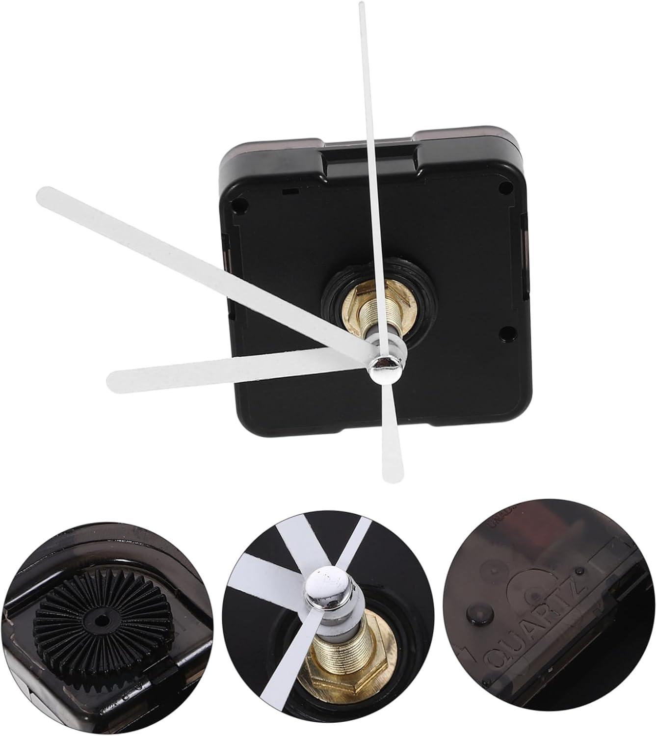 ORFOFE White Plastic Clock Hands for Mute Clocks