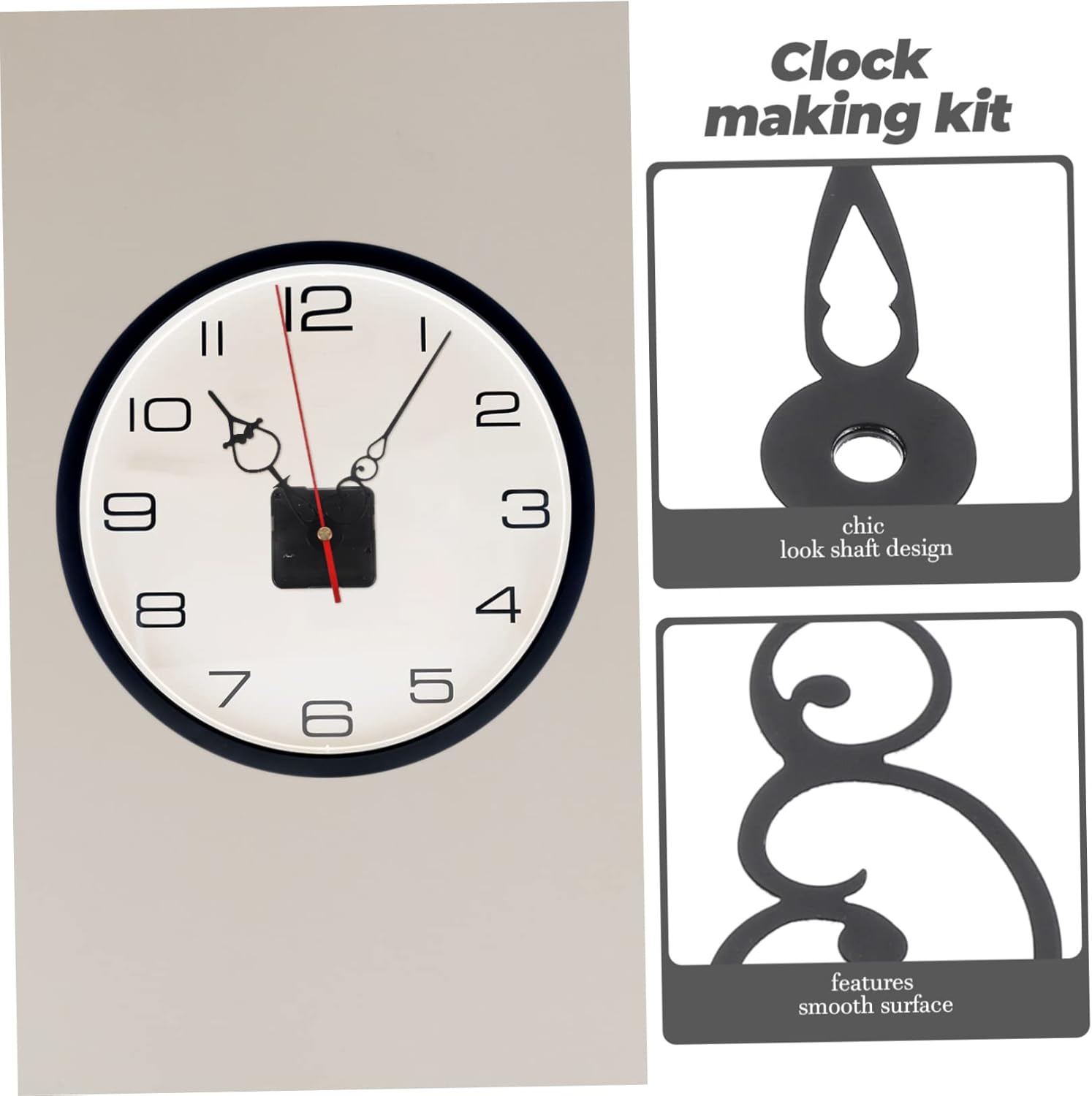 DIY Silent Quartz Clock Movement Kit