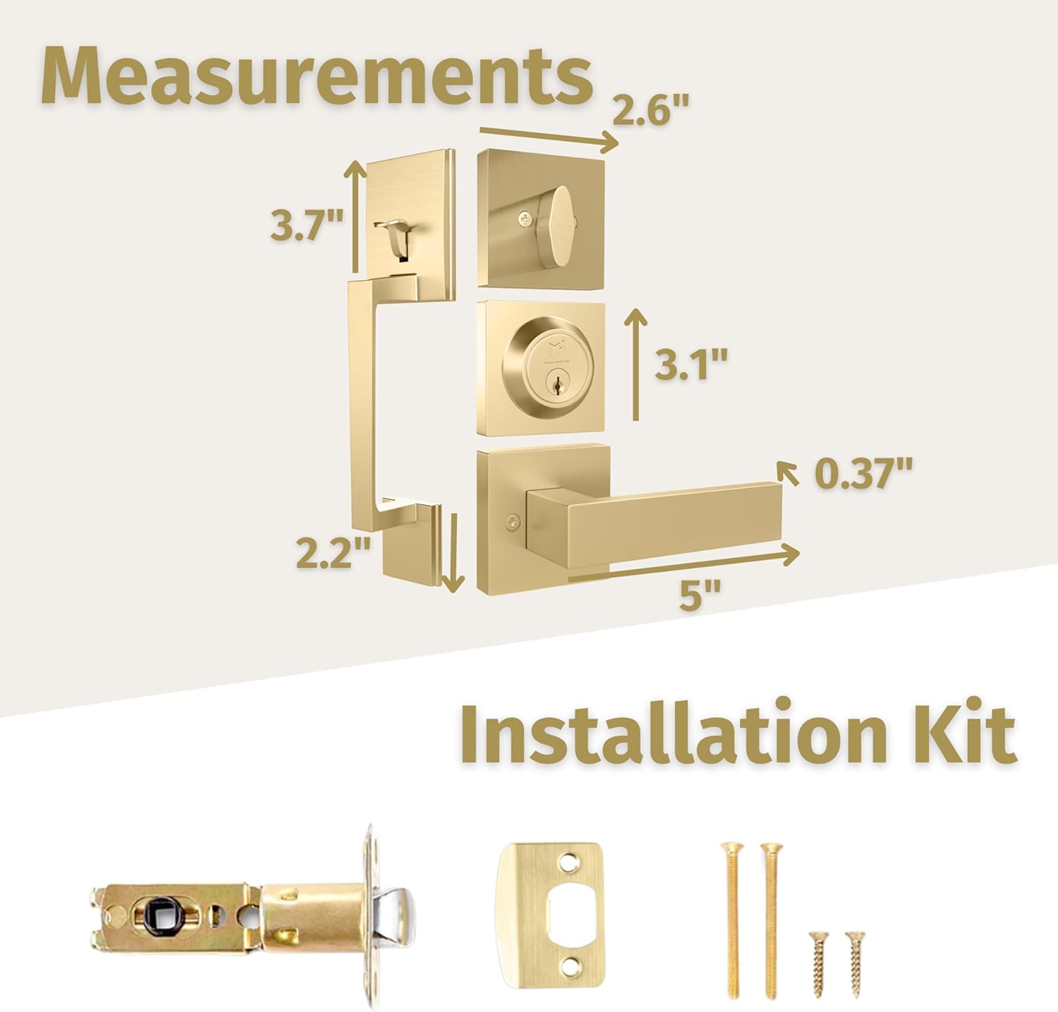 TOBELLE Deadbolt Lock