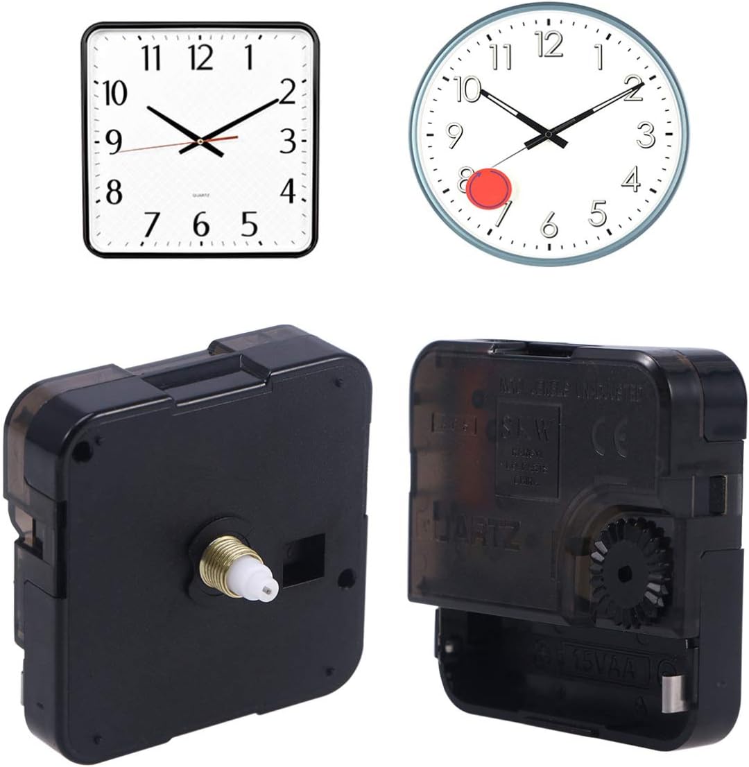 Replacement for quartz wall clock movement