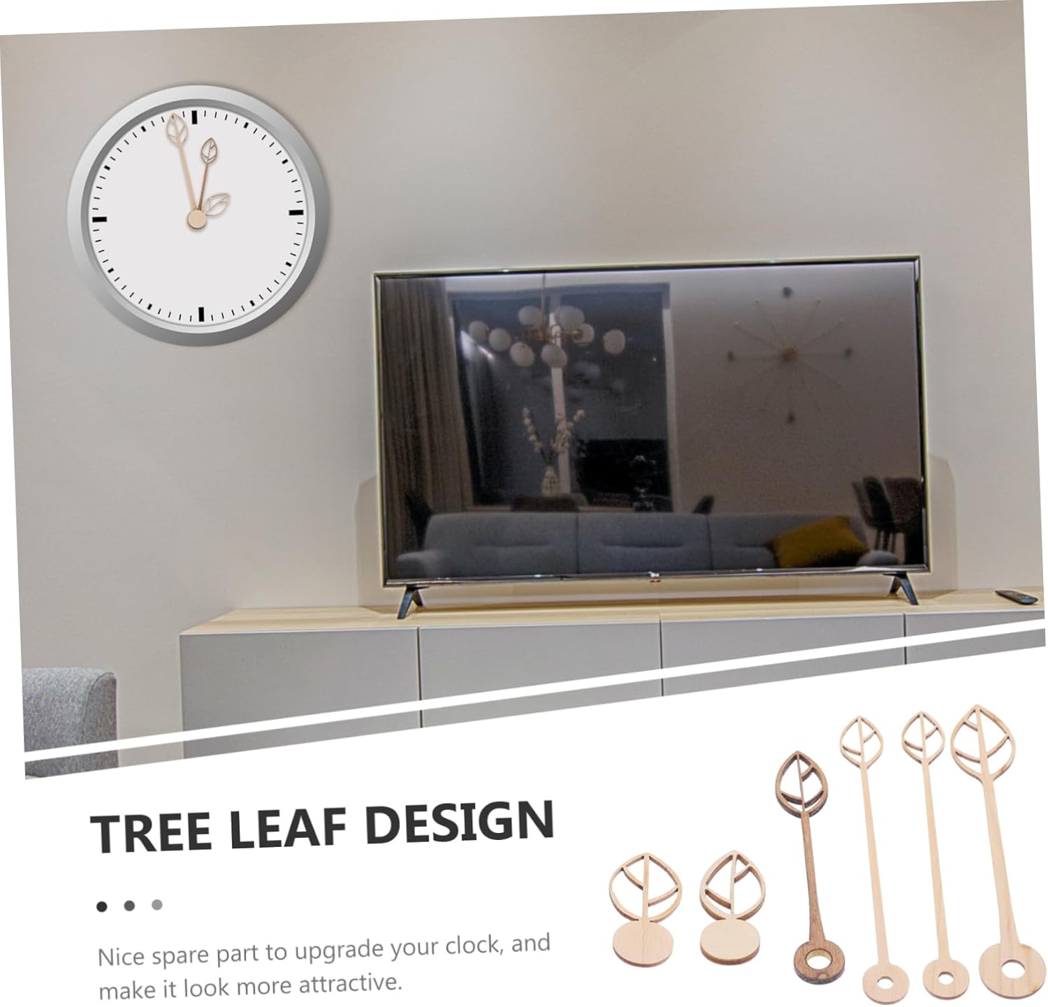 Custom DIY Clock Accessories with Wood NUATal Design