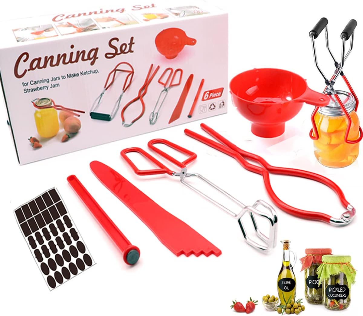 Complete Canning Kit for Perfect Preserves