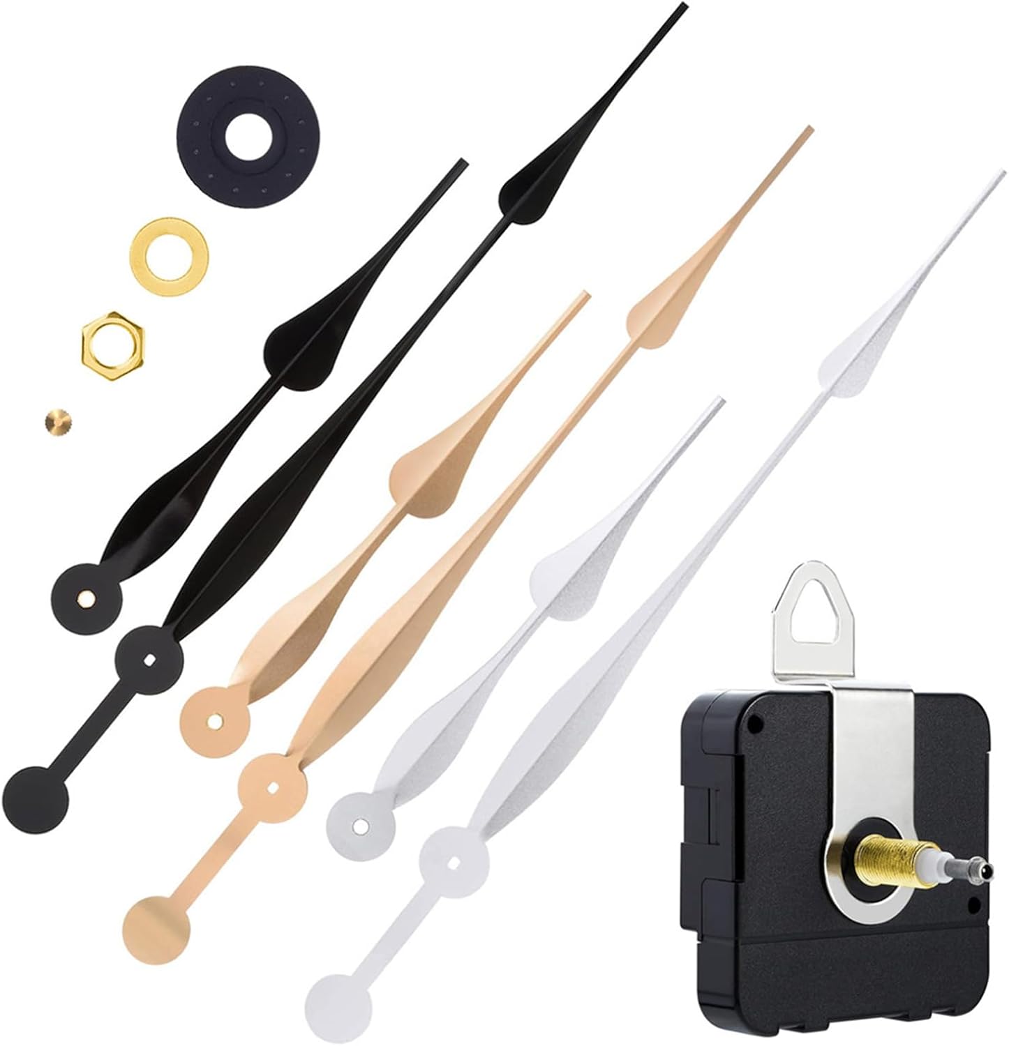 Include Hands Wall Clock Mechanism Repair Kit