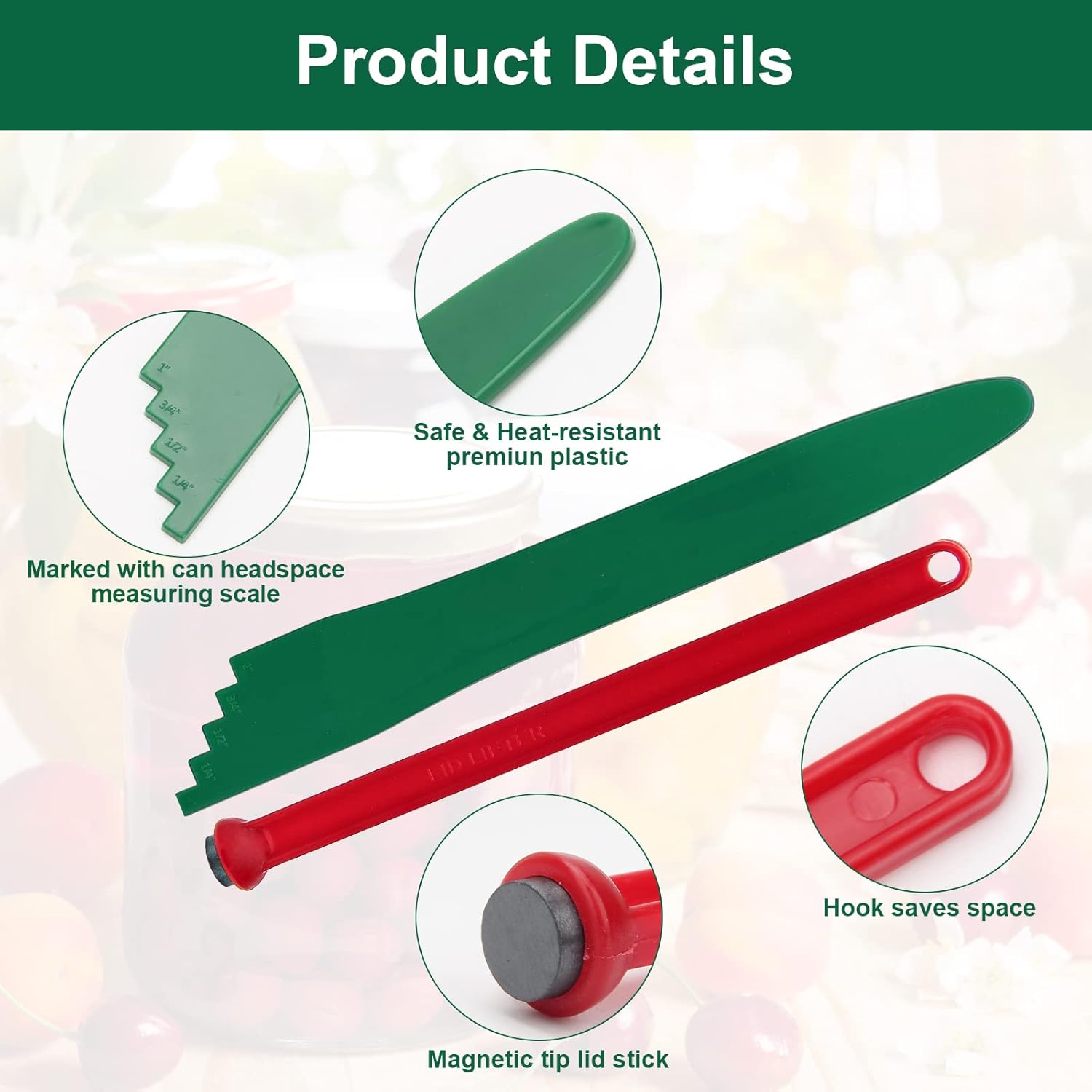 Catcan 4PCS Canning Kits Color Included
