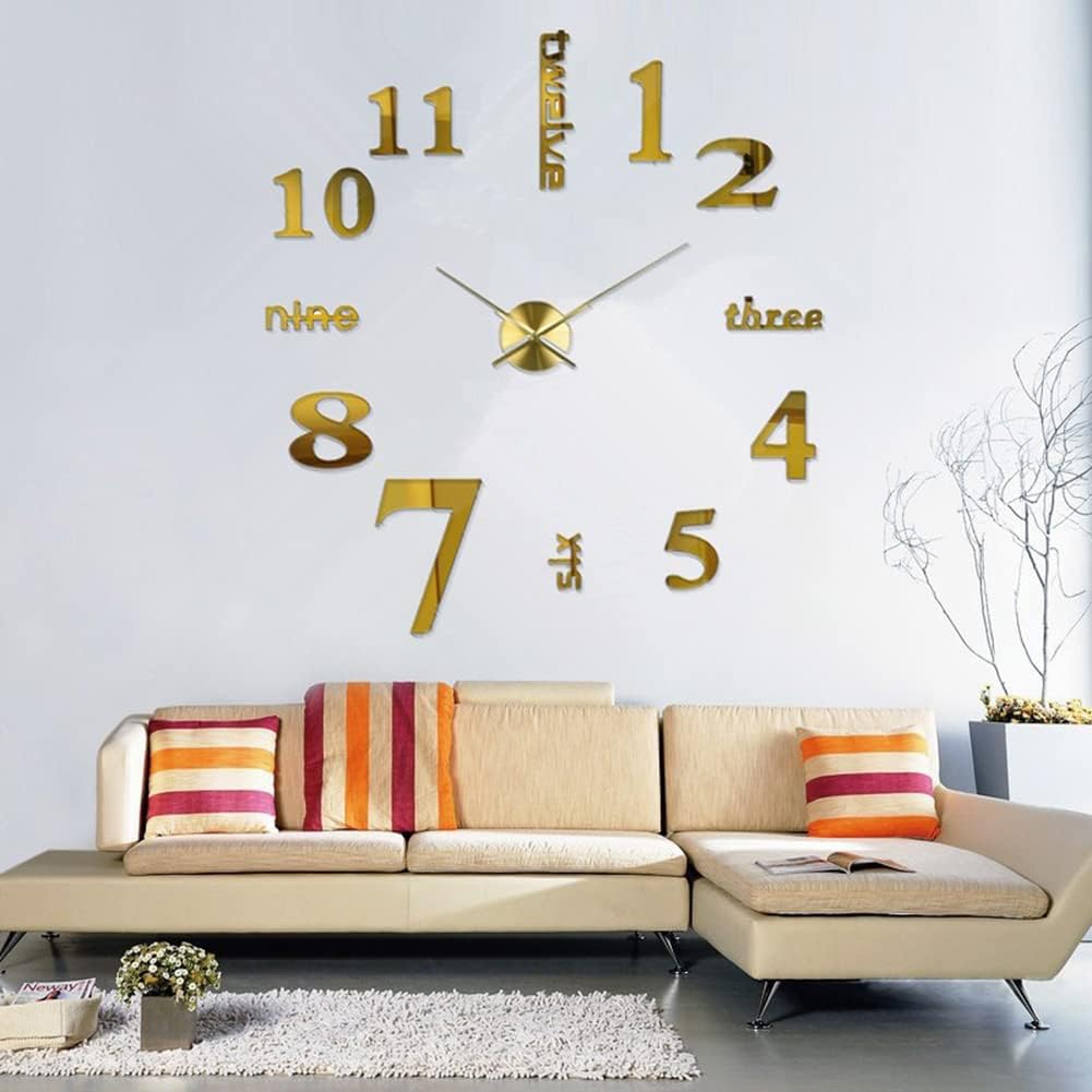 Eforcase 3D Clock Hands Modern Wall Clock Decorations