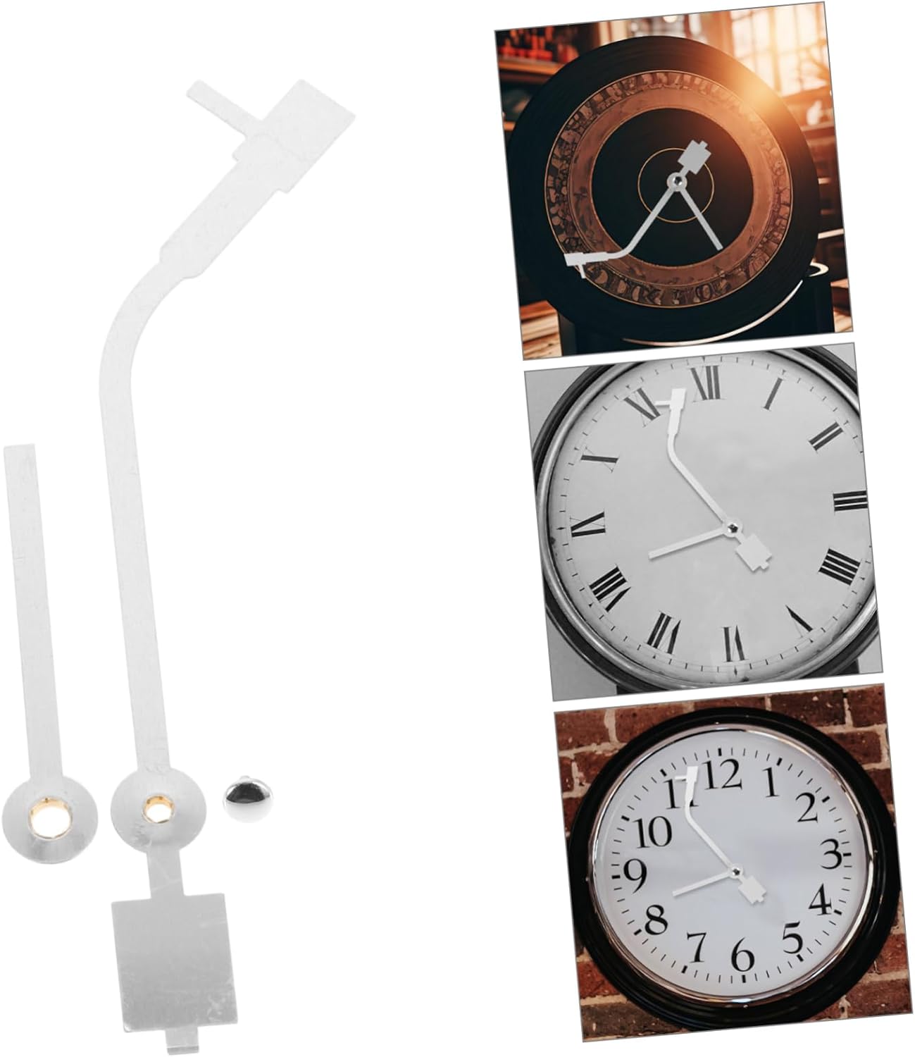 HYTROVE 10-Piece Clock Repair Kit Delicate Clock Hands for DIY Replacement