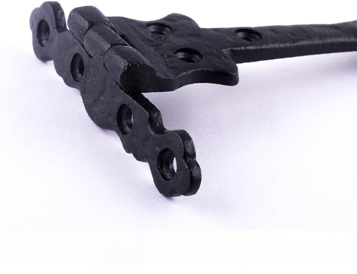 Welcome to Home Smooth Operation 6-Inch Painted Wrought Iron Door Hinges