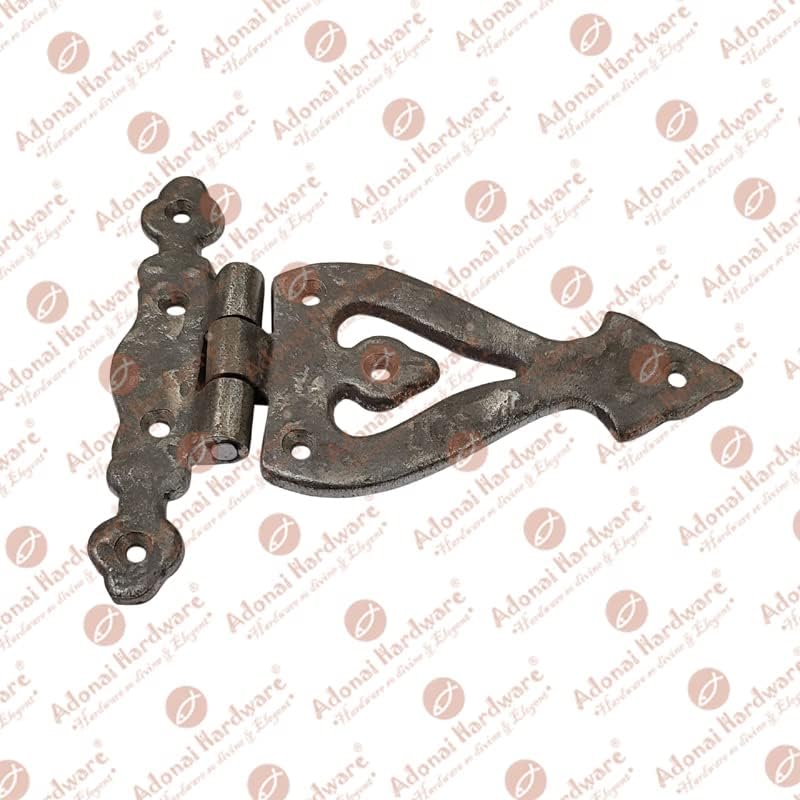 Adonai Hardware Alleluia Antique Cast Iron Hinges