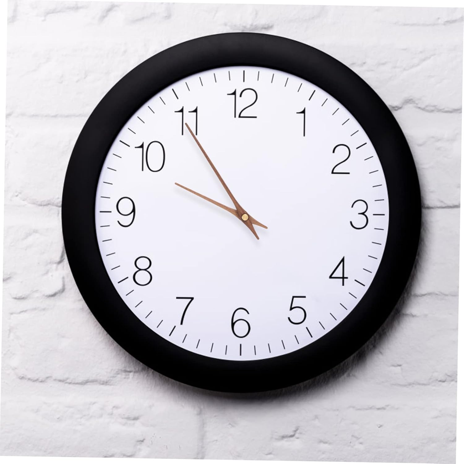 5-Piece Black Walnut Brass Clock Hands Kit for DIY Clocks