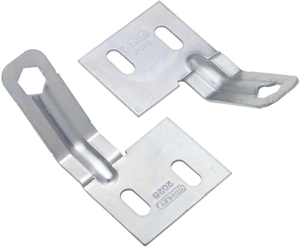 National Hardware Folding Door Aligners Zinc Plated