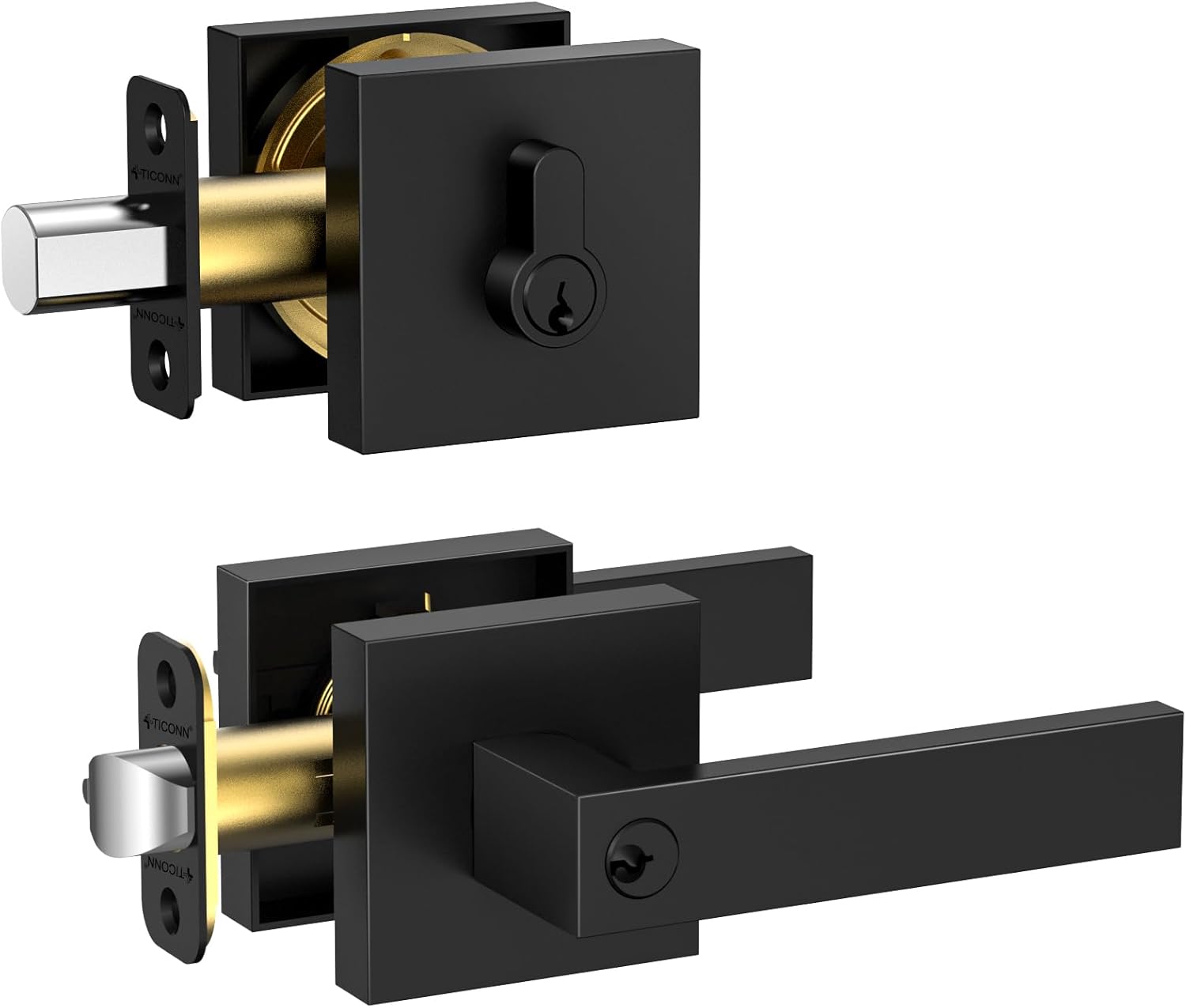 Superior Quality Black Door Handle