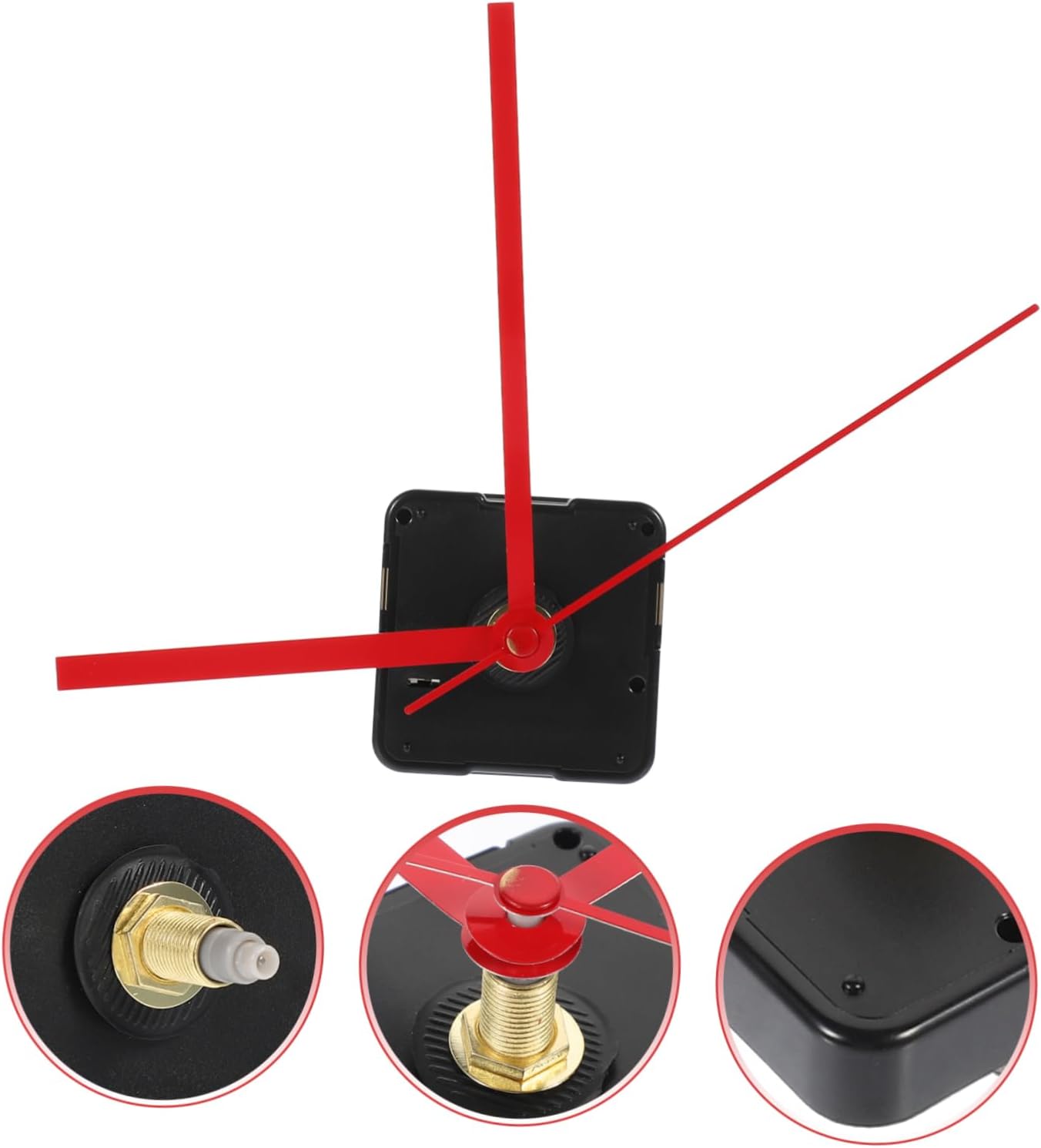 Plastic Clock Hands Kit Precision Style Daily Use