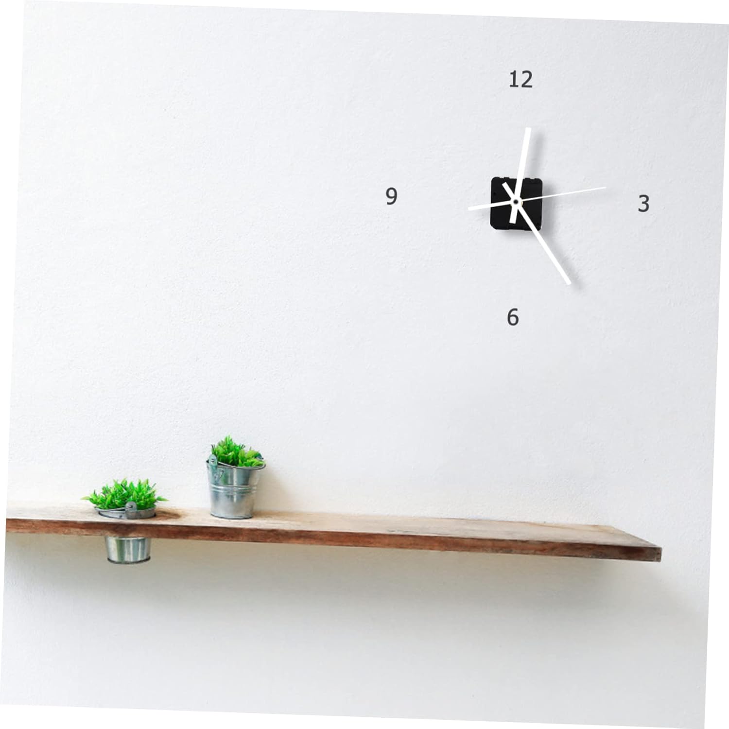 Batteries Easy DIY Noiseless Clock shaft 2 Piece