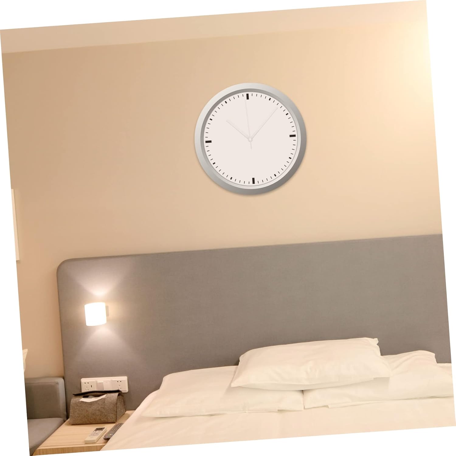Gadpiparty 2-Piece Mute Plastic Clock Hand Set for Digital Wall Clocks