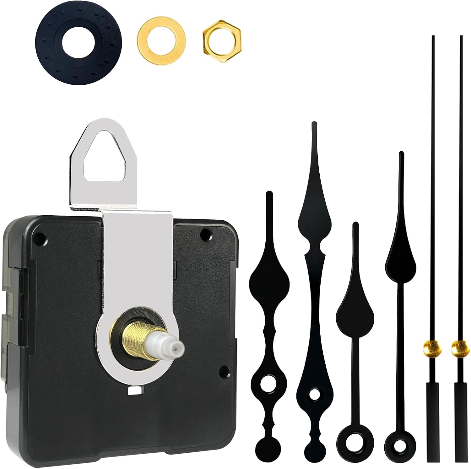 High-Quality quartz clock mechanism replacement 16mm shafts with detailed dimensions