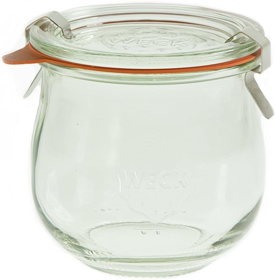Weck Reusable Glass Jars Set of 6