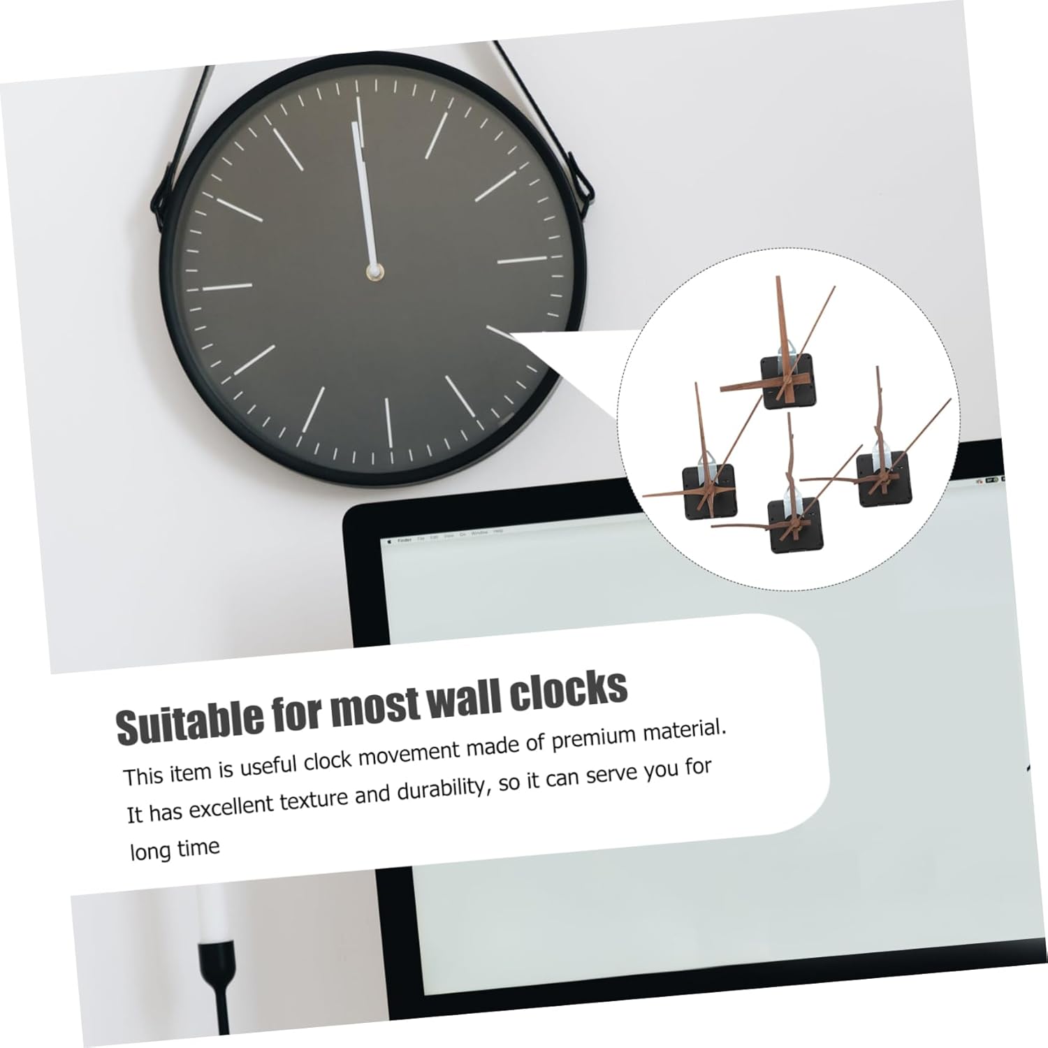 EASY TO REPLACE DURABLE QUARTZ CLOCK HANDS