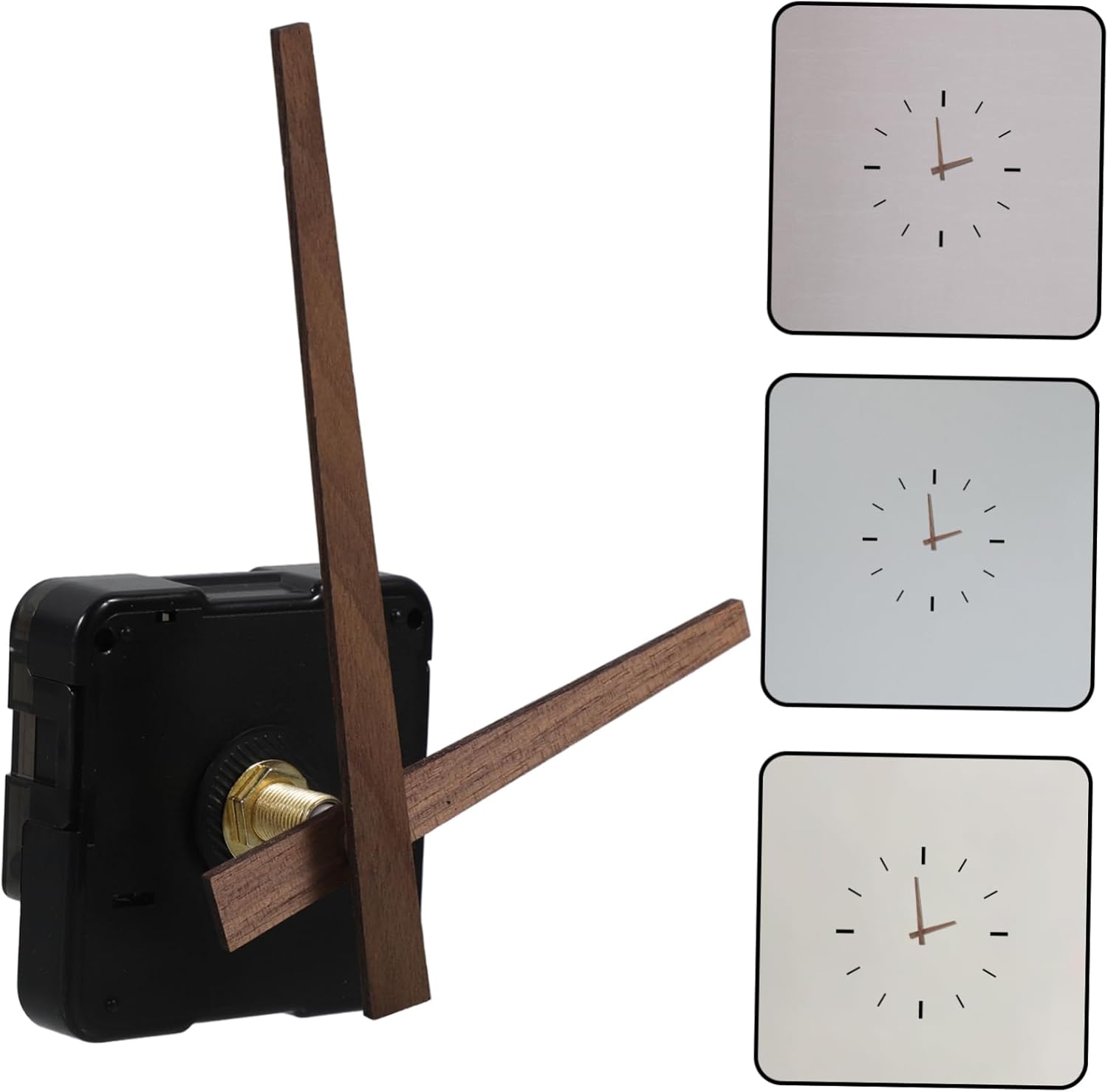 Easy DIY Wall Clock Replacement Kit with Mechanism and Hands