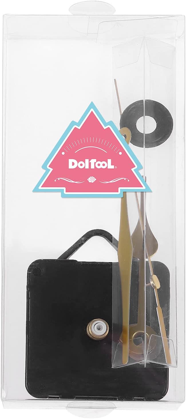 DOITOOL Silence Quartz Clock Movement Replacement Kit