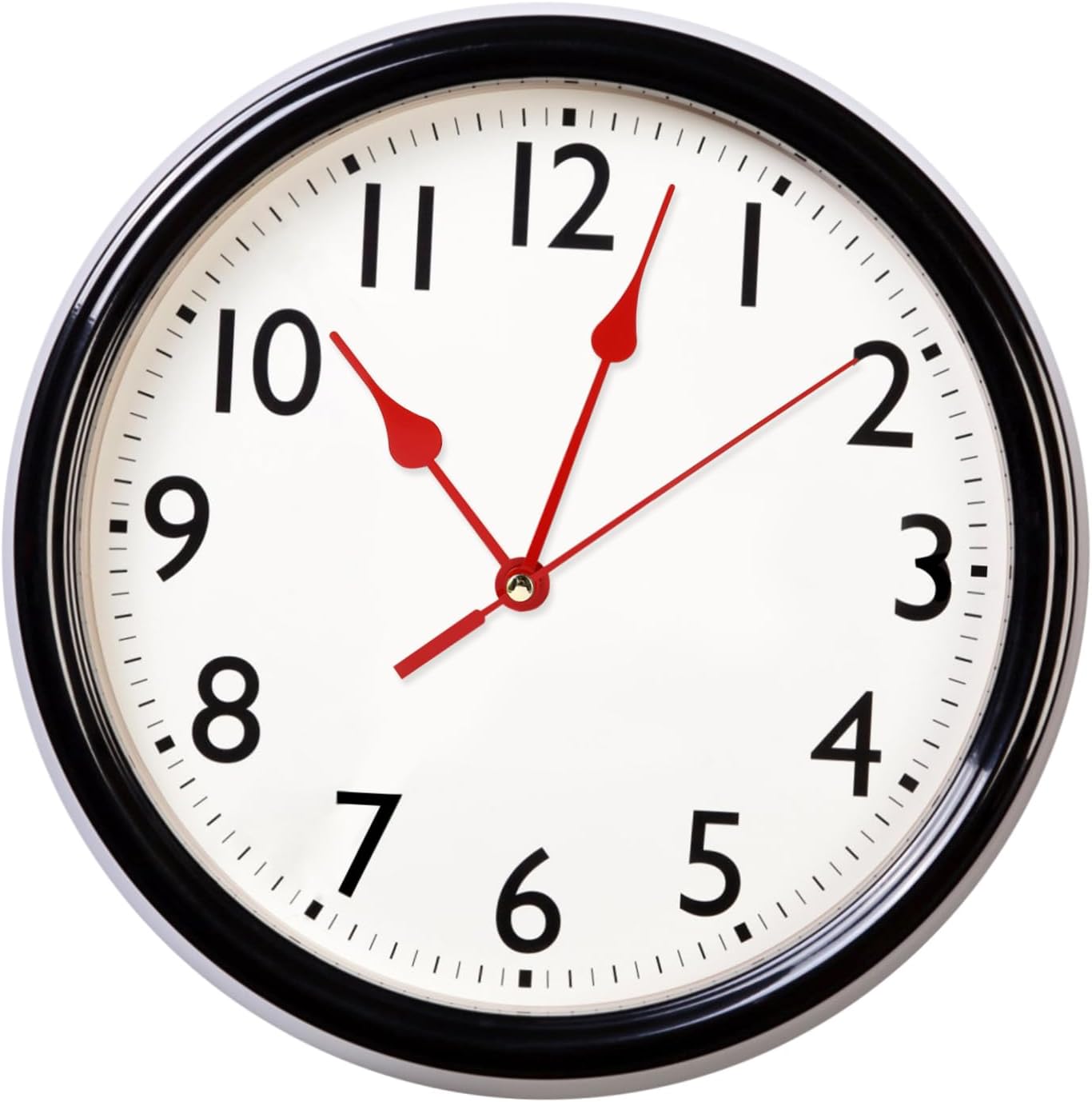 Simple Red Quartz Clock Movement with No Battery Required