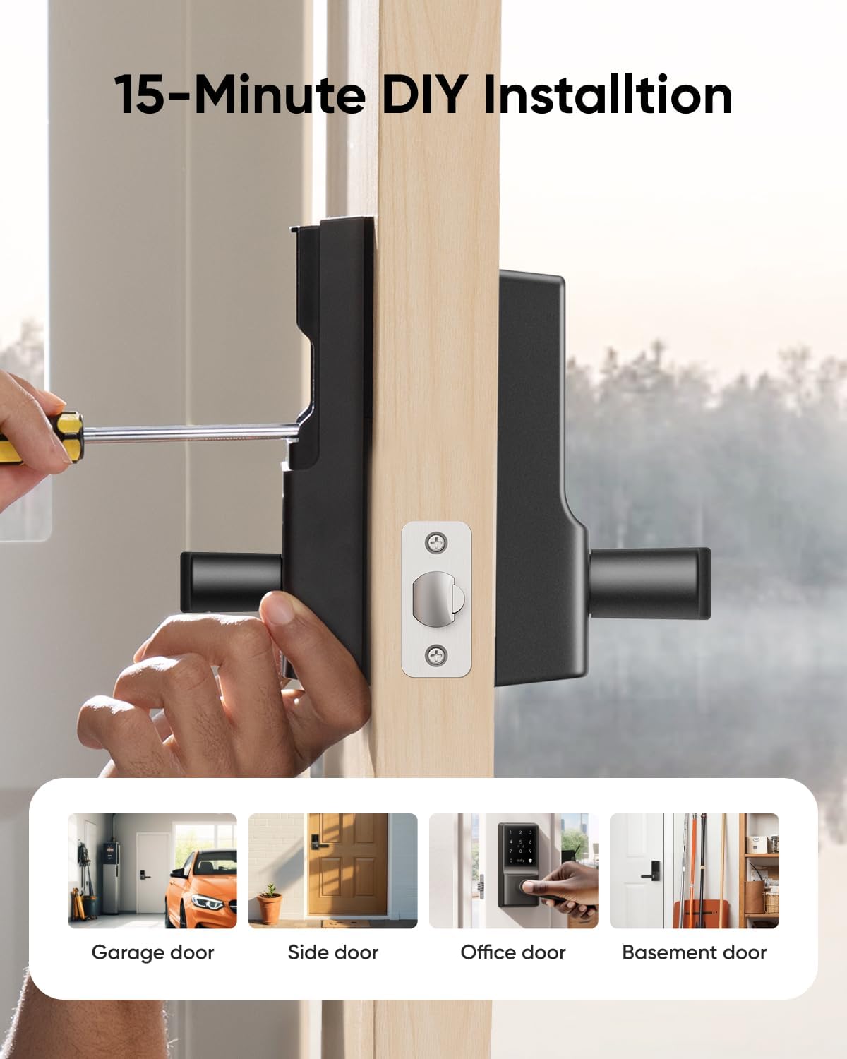 Eufy Smart Lock C33 Biometric Waterproof Remote Control
