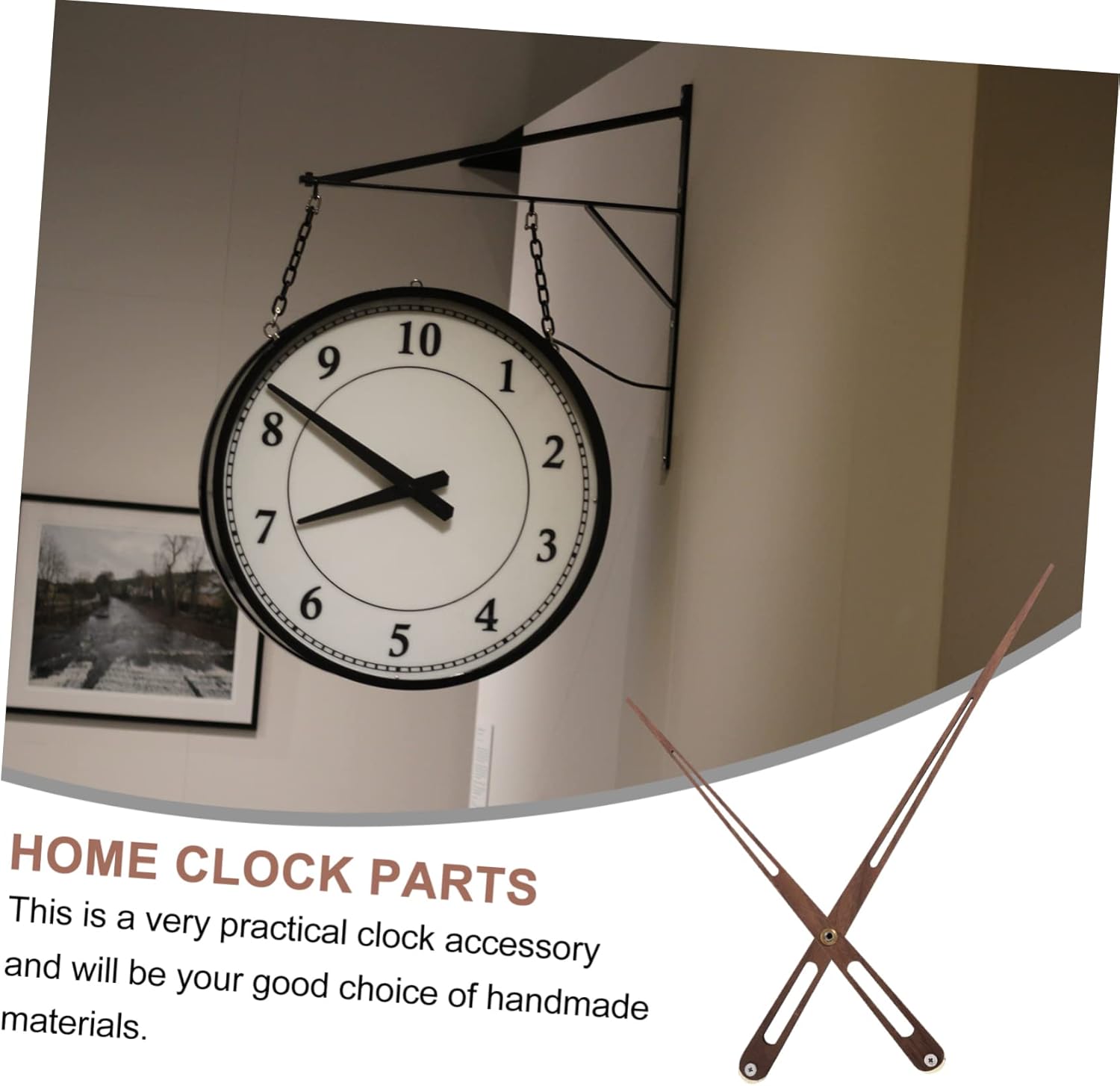 Replace Your Clock Hands with Durable Wooden Clock Parts