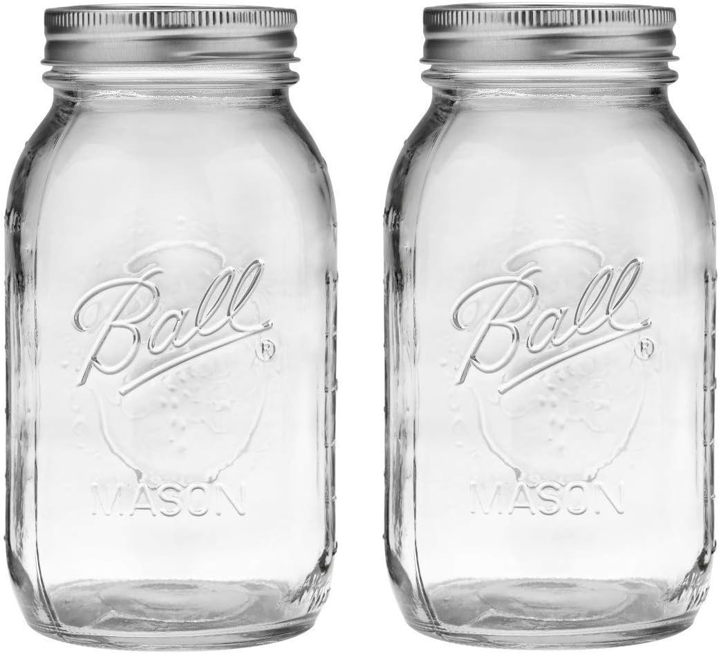 32-Ounce Mason Jar for Preserving Storing Your Finest Cheats