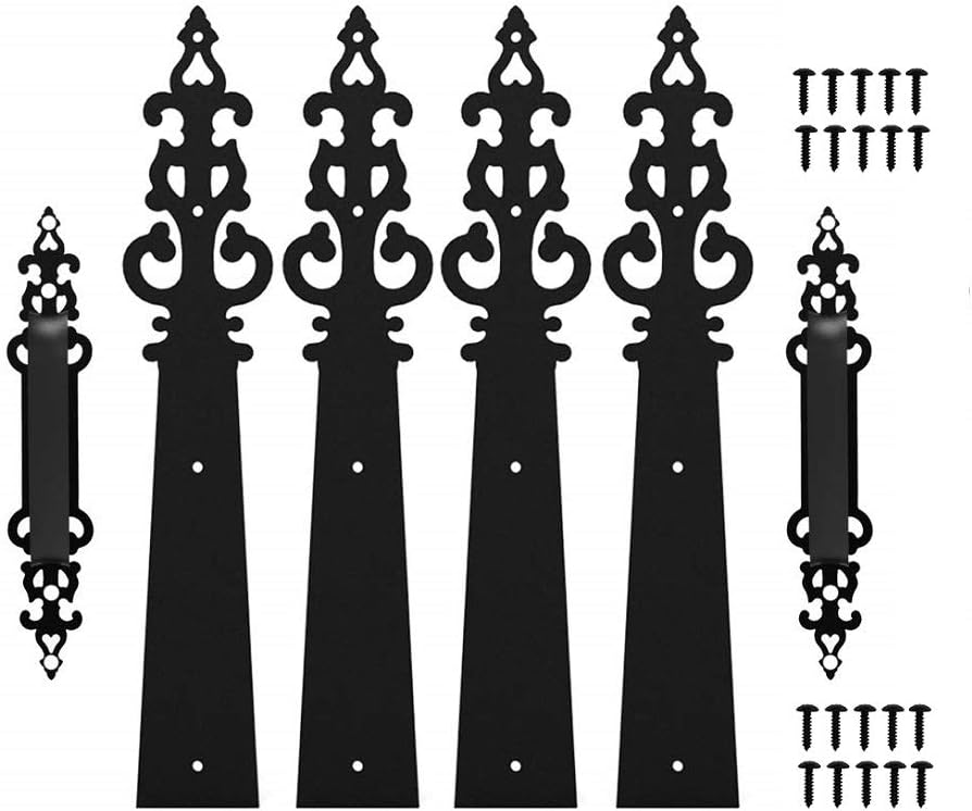 Premium Steel Hinges for Carriage Doors