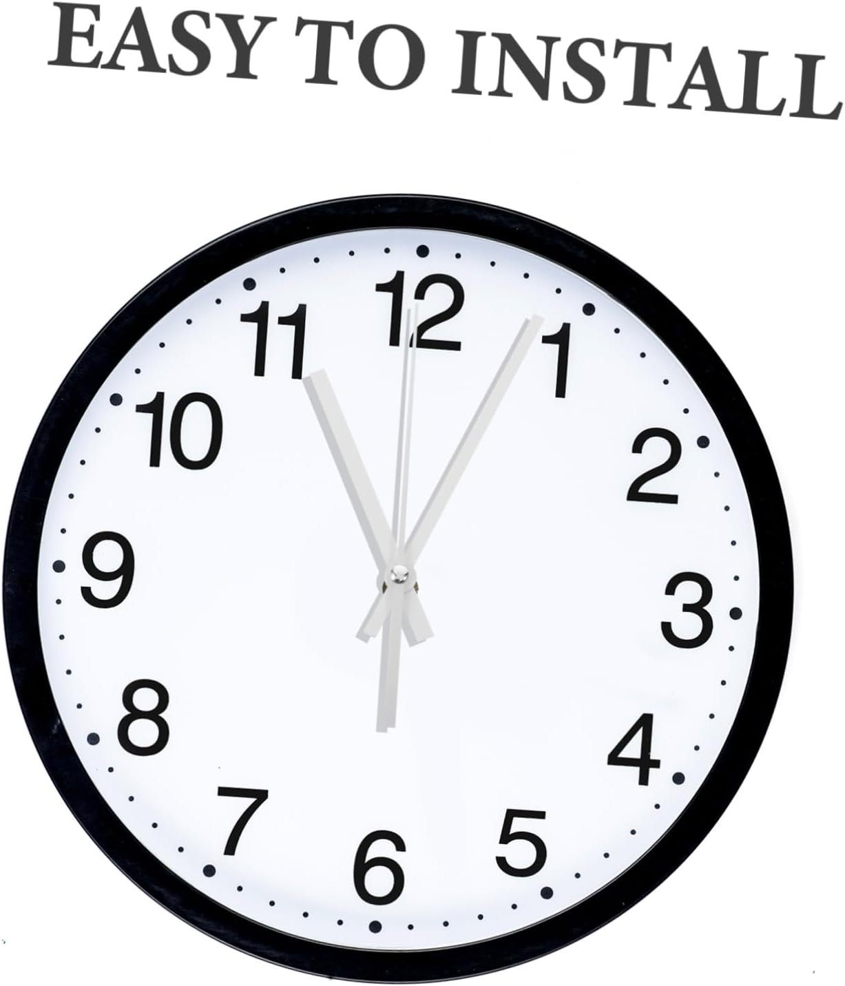 Sturdy Plastic Clock Hands Set for DIY and Decor